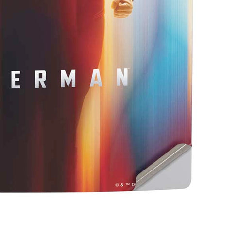 Superman 2025 Man of Steel Ascension Heroic Glow PS5 Slim Digital Edition Console Skin